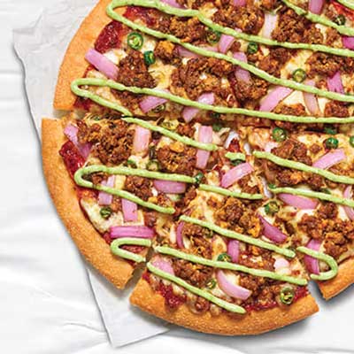 "Dhabe Da Keema Pizza ( Pizza hut) (Medium) - Click here to View more details about this Product